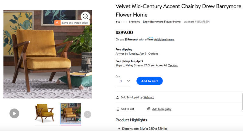 Illustration for article titled Drew Barrymore's Bohemian Home Decor Collection for Walmart Screams Florida Airbnb, and I Love It